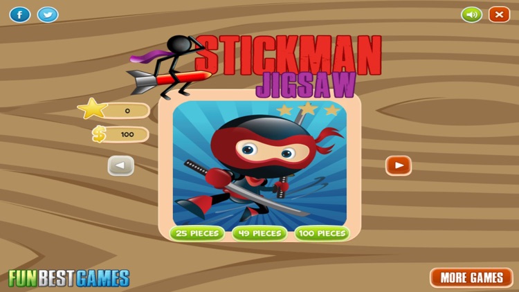 Stickman puzzle