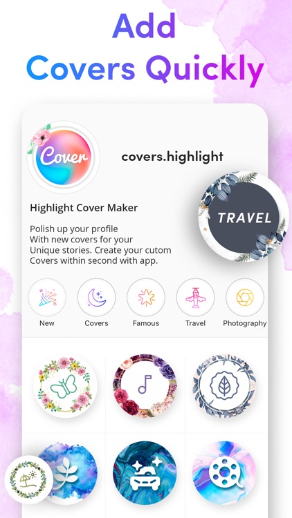 Cover Highlights + logo maker screenshot-3