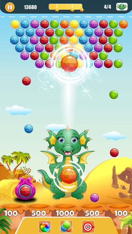 Dragon Bubble Fun screenshot-0