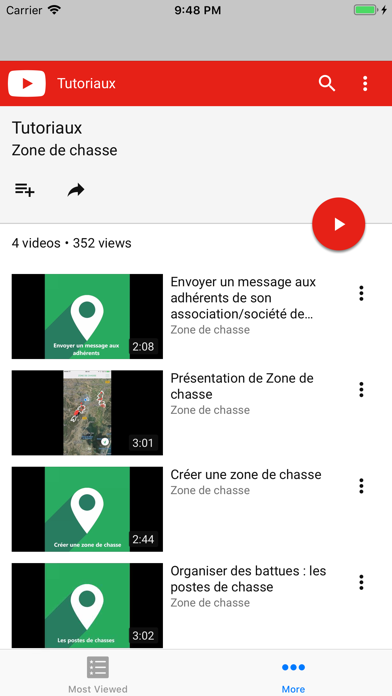 Zone de chasse - vidéos screenshot 2