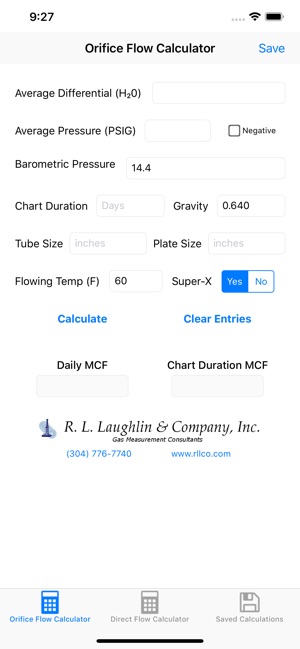 Orifice Flow Rate Calculator