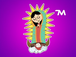 Express your faith in iMessages with this amazing sticker pack that includes 12 emojis of Mary, mother of Jesus