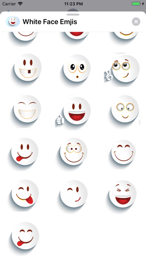 White Face Emojis(圖3)-速報App