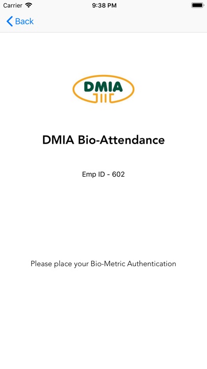 DMIA Bio-Attendance