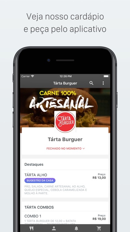 Tárta Burguer Delivery