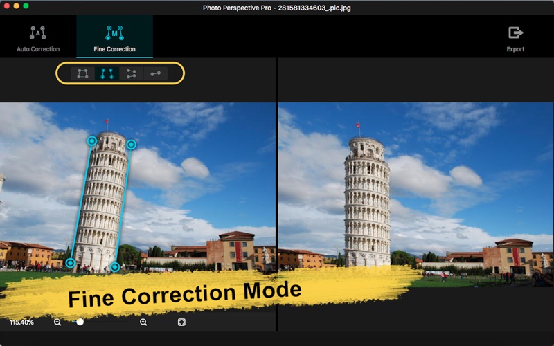 Photo Perspective Pro скриншот программы 3