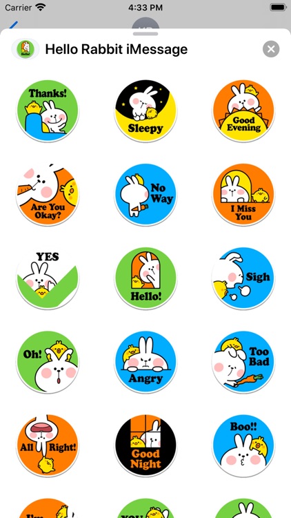Stickers: Hello Rabbit!!! screenshot-3