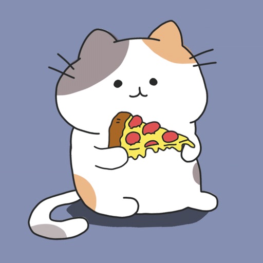 Space Cat - I want a pizza