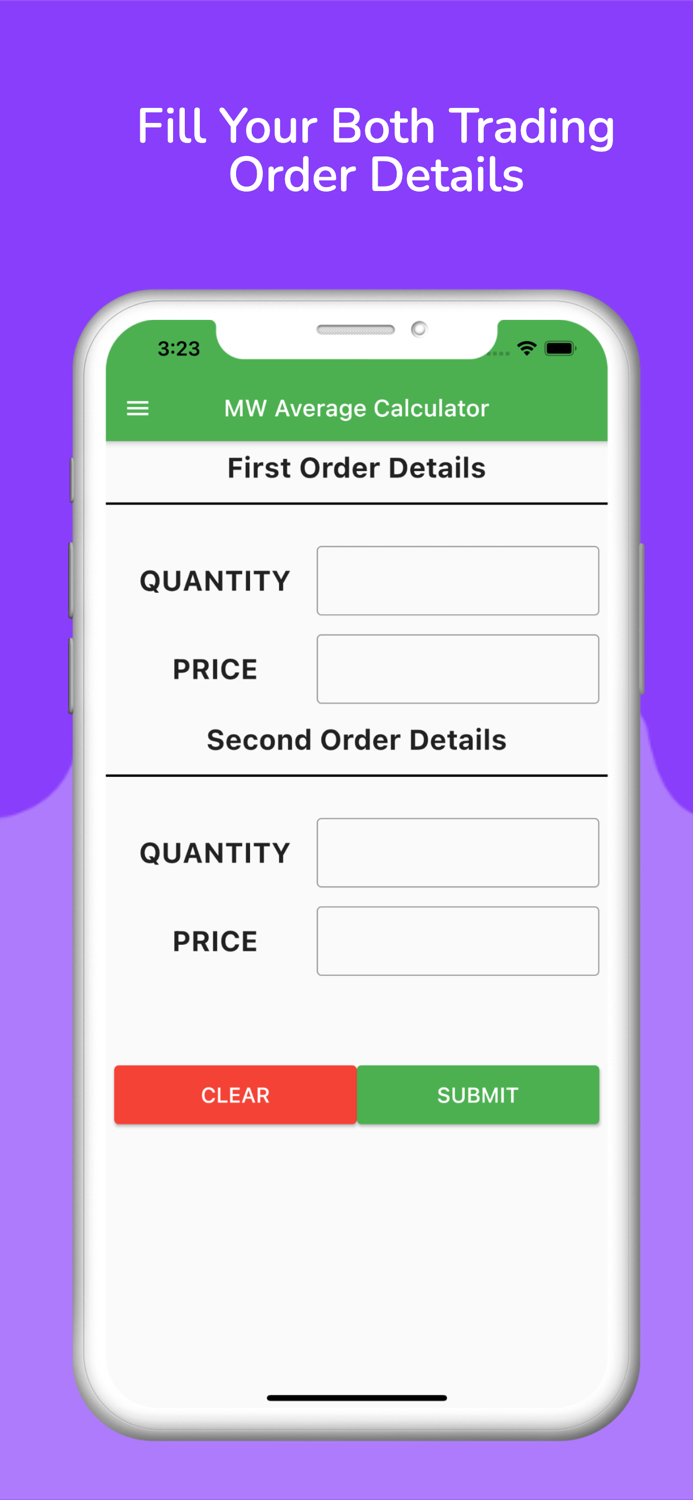Stock Price Average Calculator