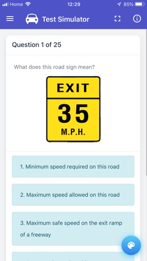 Texas DMV Test