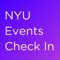 Events Check-In is an iOS app intended for use by NYU community