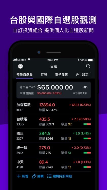 Yahoo奇摩股市-台灣及全球股市 screenshot-2