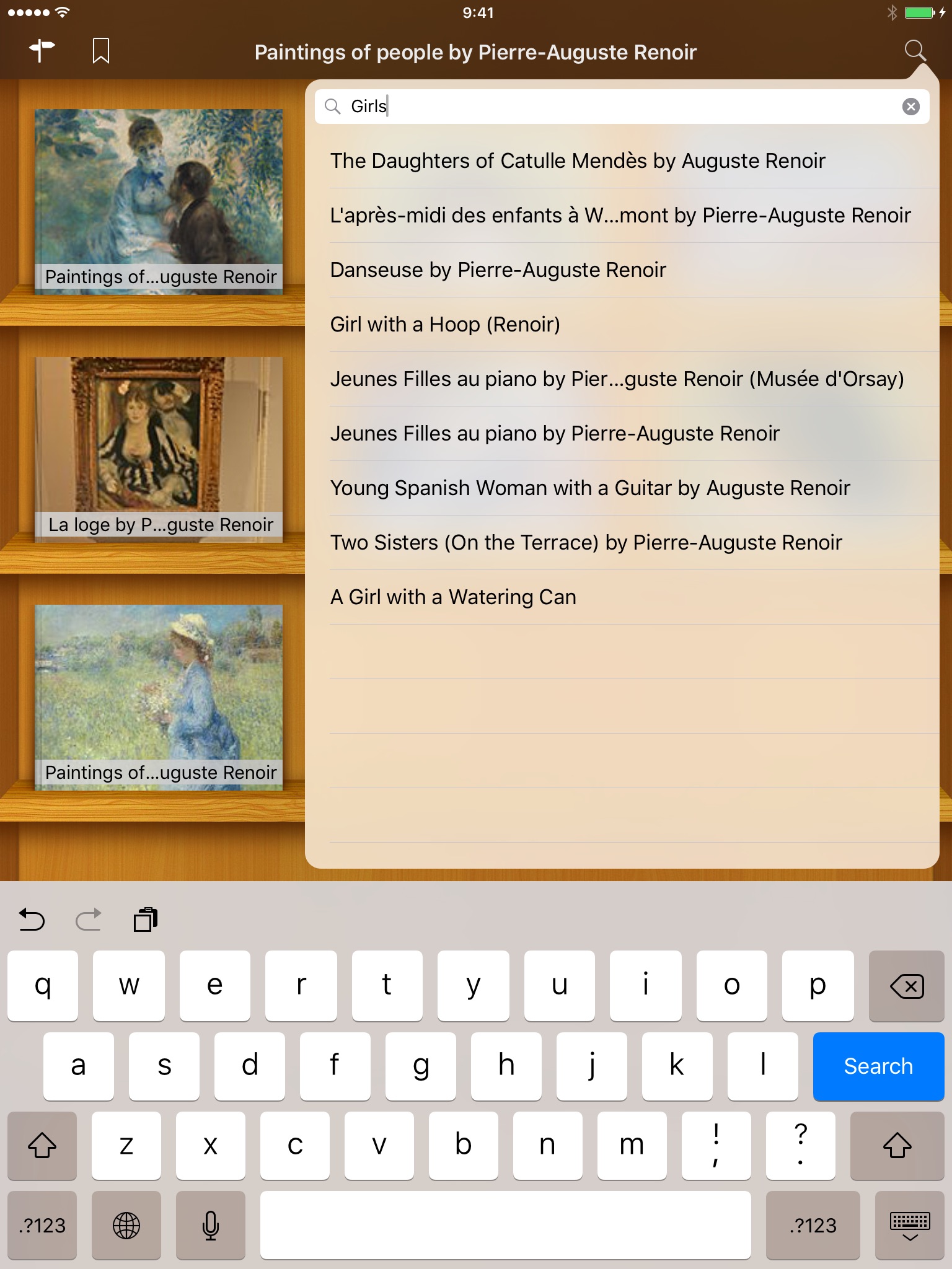 Plenty Paintings: Renoir screenshot 4