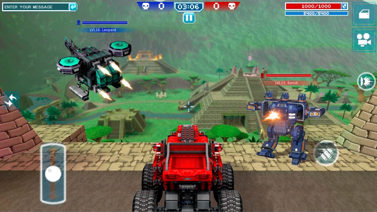 Blocky Cars - pixel shooter
