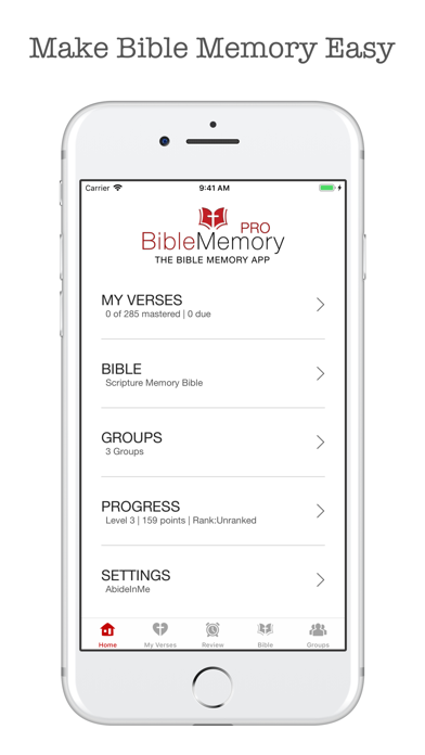 The Bible Memory App screenshot1