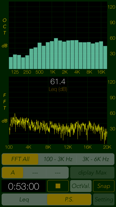 Sound Level Analyzer Screenshot 2