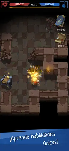 Screenshot 4 RPG Roguelike Español Offline iphone