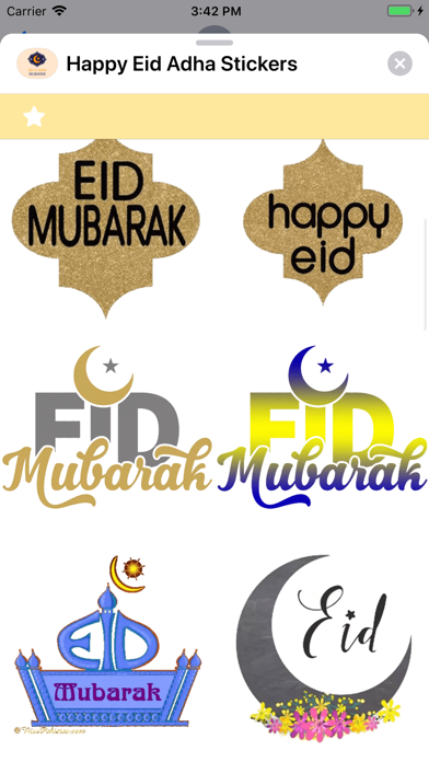 Happy Eid Adha Stickersのおすすめ画像9