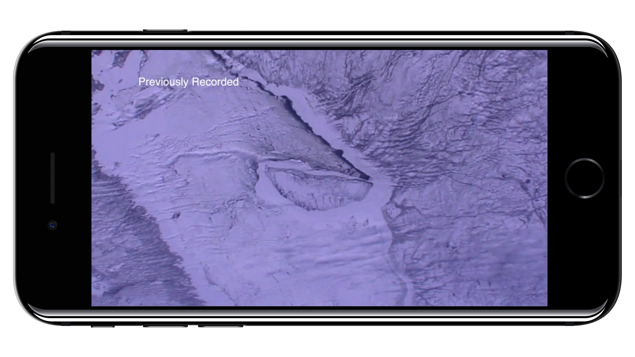 Screenshot do app ISS Real-Time Tracker