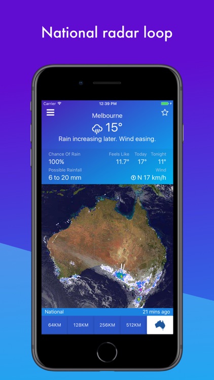 AUS Rain Radar - Bom radar