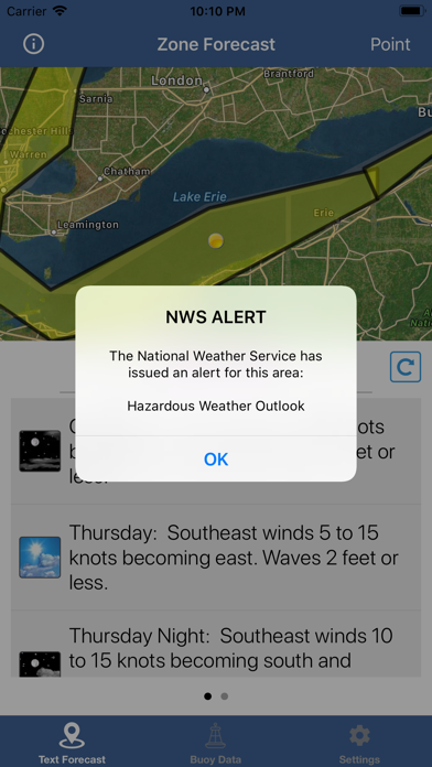 Lake Erie Boating Weather screenshot 4