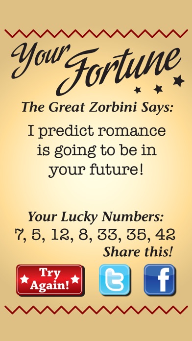 How to cancel & delete Great Zorbini Fortune Teller from iphone & ipad 4