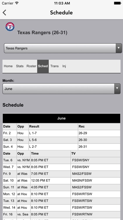 Baseball Texas - Rangers News screenshot-4