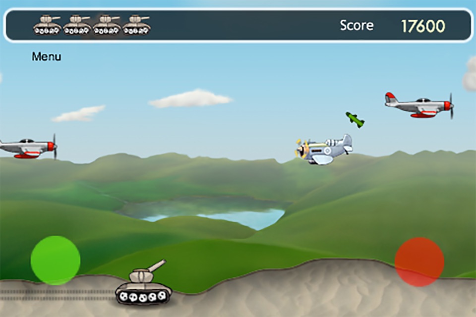 The Airplane Tank Attack Game screenshot 3