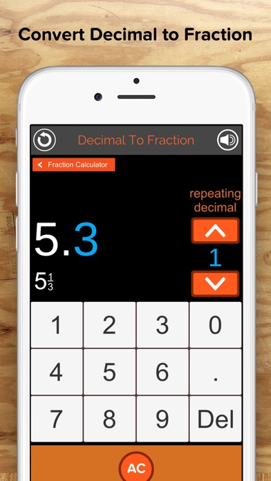 decimal to fraction calculator