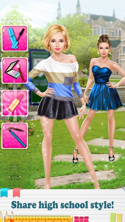 Back-to-School Makeup Games