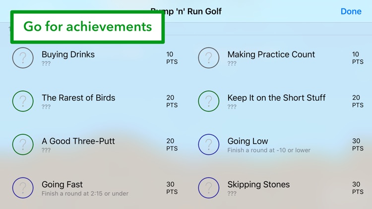 Bump 'n' Run Golf - 2D screenshot-6