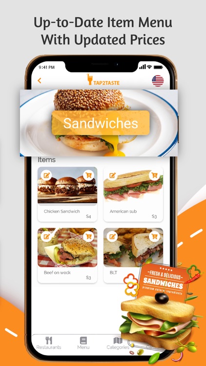 Tap2Taste: Order food app screenshot-3