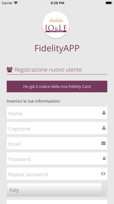 Jo&Le Fidelity Card screenshot 2