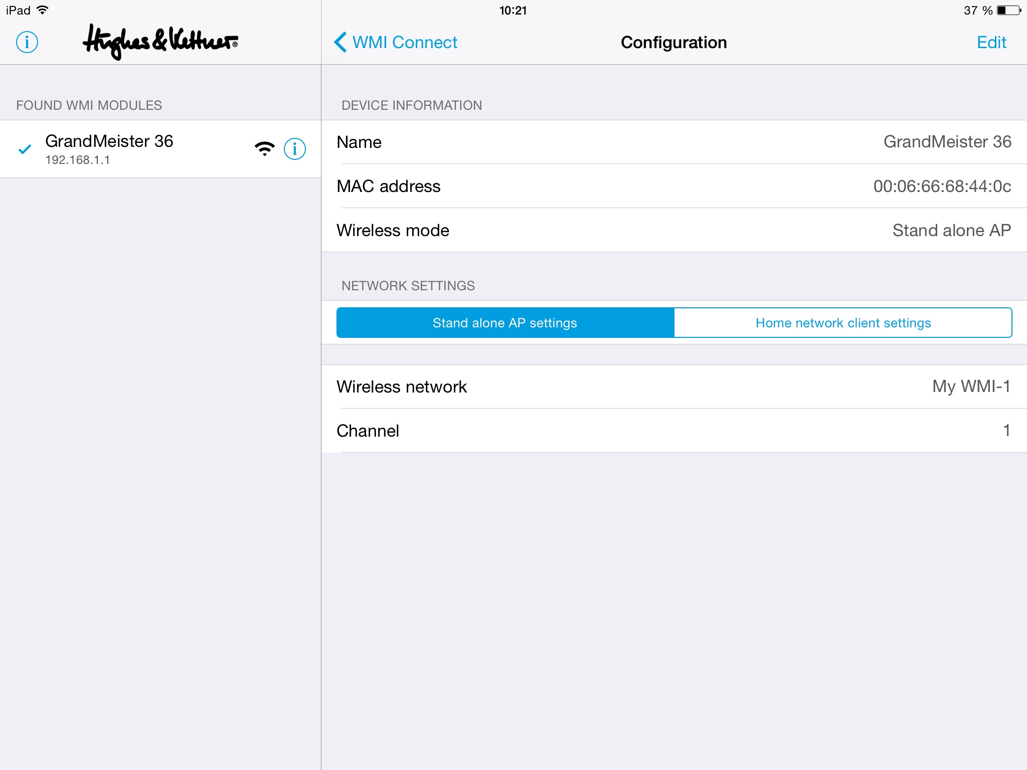 WMI Connect screenshot 2