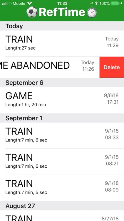 RefTime: Game & Fitness Timers