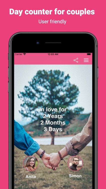 Love Days Counter For Couples
