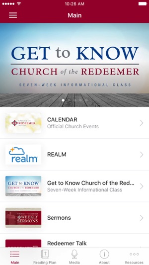 Church of the Redeemer App(圖1)-速報App