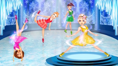 Ice Skating Girl Makeup screenshot 1