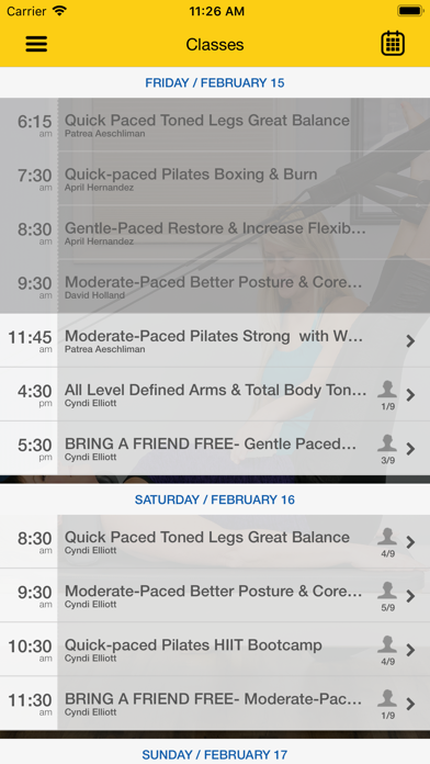 15 toFit Pilates Barre Fitness screenshot 3