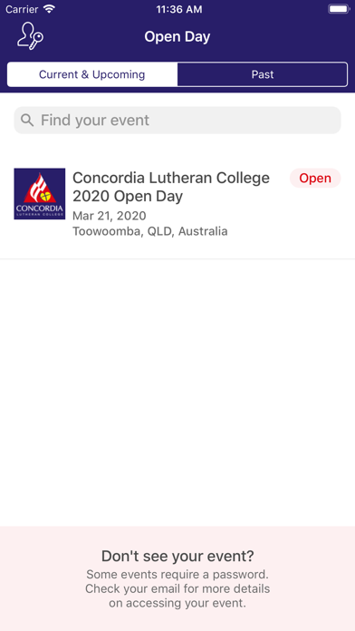 Concordia Open Day screenshot 2
