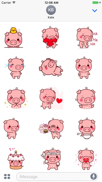 So Cute Piggy Stickers Pack