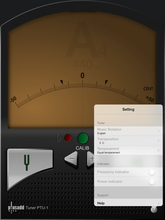 Tuner Lite by plusadd – The Ultimate Free Chromatic Tuner for Guitar, Bass, Ukulele  and Violin screenshot