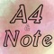A4PrintingPaper_Notes
