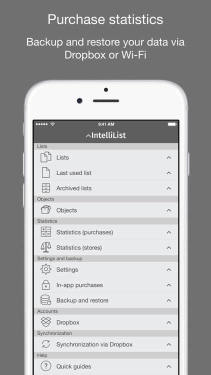 IntelliList - Shopping List screenshot-4