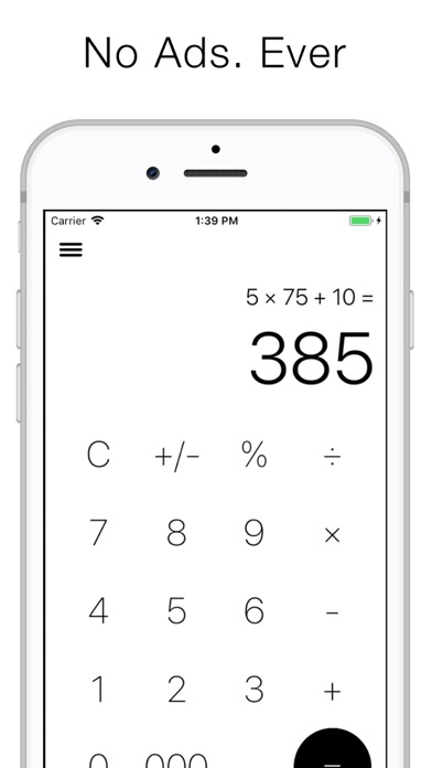 Bee Basic Calculator screenshot 3