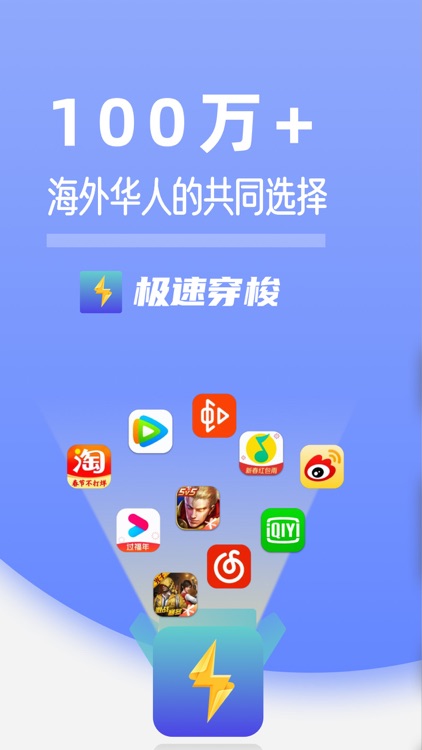 极速穿梭-海外华人影音游戏回国加速器