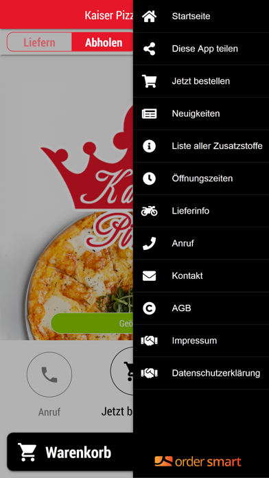 Kaiser Pizza München screenshot 3