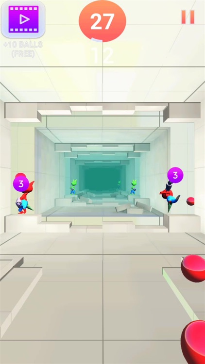 Alien Hit : Throw Ball