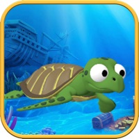 Diving turtle