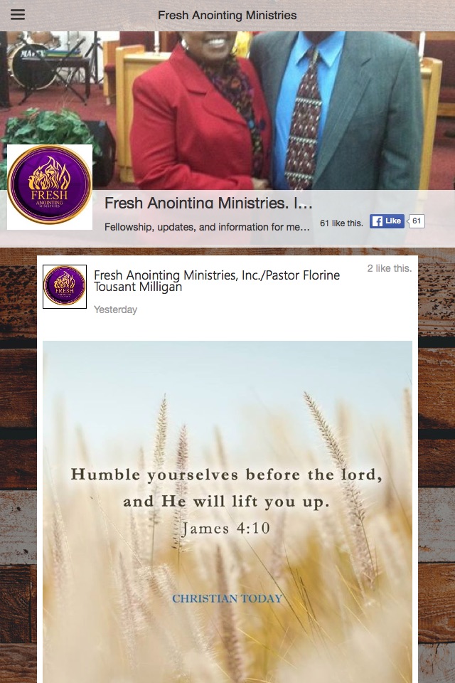 Fresh Anointing Ministries screenshot 3